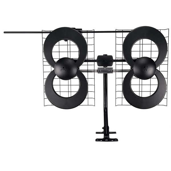 Antennas Direct C4-V-CJM ClearStream 4V Indoor Outdoor TV Antenna, UHF VHF, Multi-Directional, 70+ Mile Range, 4K 8K UHD