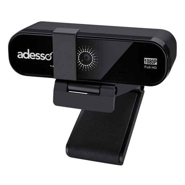 Adesso CYBERTRACK H8 1080p (2.0-MP) Cybertrack H8 Webcam with Auto Focus and Dual Microphones