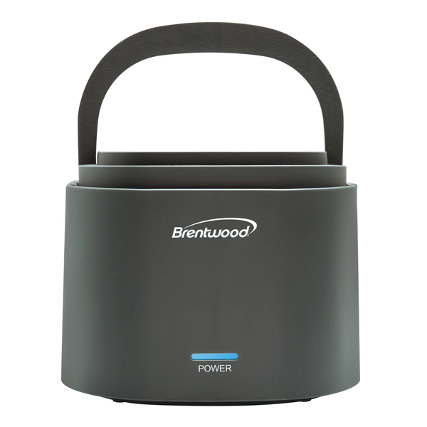Brentwood ELB-600GRY 110-Volt 50-Watt 0.625-Qt. Portable Leakproof Electric Lunch Box (Gray)