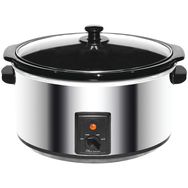 Brentwood SC-170S 8-Qt. 360-Watt Stainless Steel Slow Cooker
