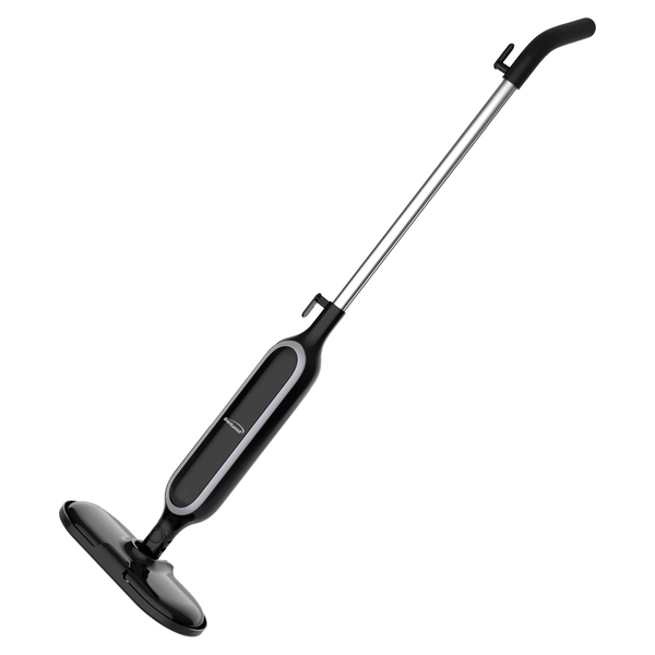 Brentwood STM-4000BK 1,100-Watt Hard-Floor Steam Mop for Tile and Wood with 3.59-Cup Water Tank, Carpet Glider, and 2 Mop Pads, STM-4000BK