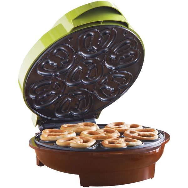 Brentwood Just For Fun TS-251 Electric 6-Hole Nonstick Mini Pretzel Maker
