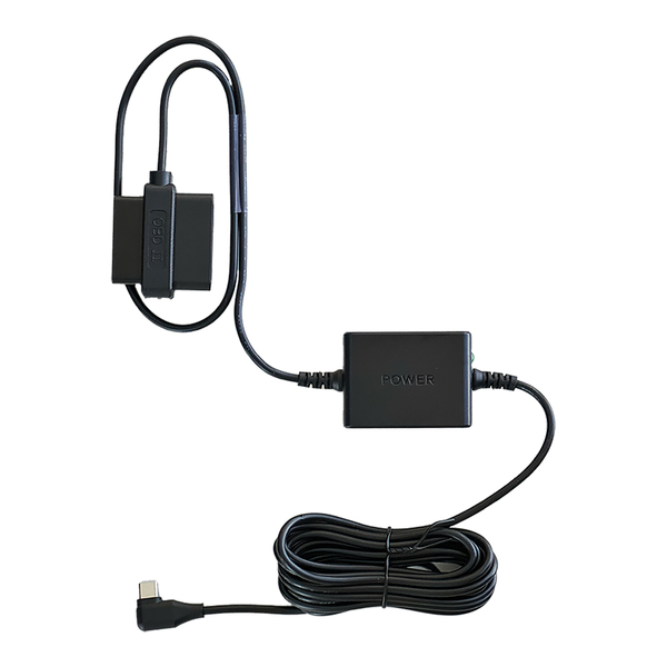 Cobra 0010070-1 Easy Hardware Kit with OBDII-to-USB Power Adapter with Bypass for Cobra SC-Series Dashcams