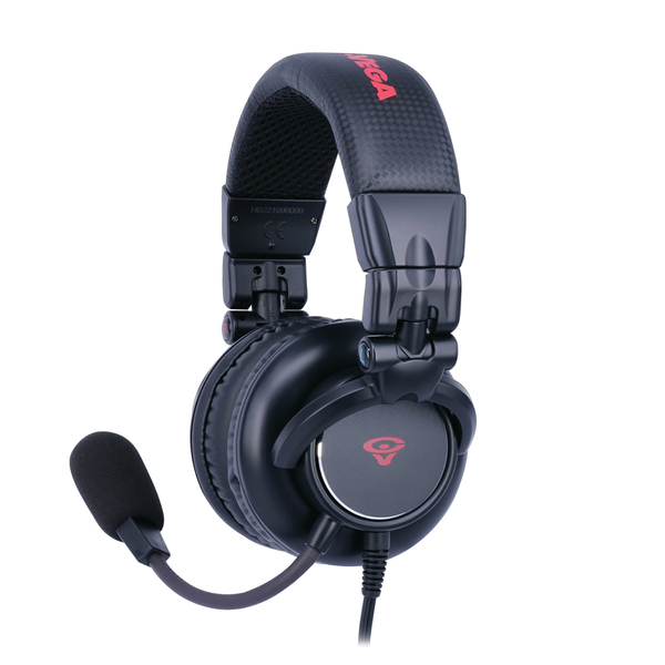 Cerwin-Vega HB2 HB Series Wired Over-Ear Professional Headphones with Mic, Fixed Coiled Cord, and PC/Mac Adapter, HB2