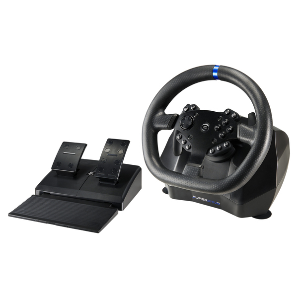 Subsonic SA5640-NG Superdrive SV 950 Racing Wheel with Pedal Set and Paddles for PS3, PS4, Xbox One, Xbox Series XS, PC