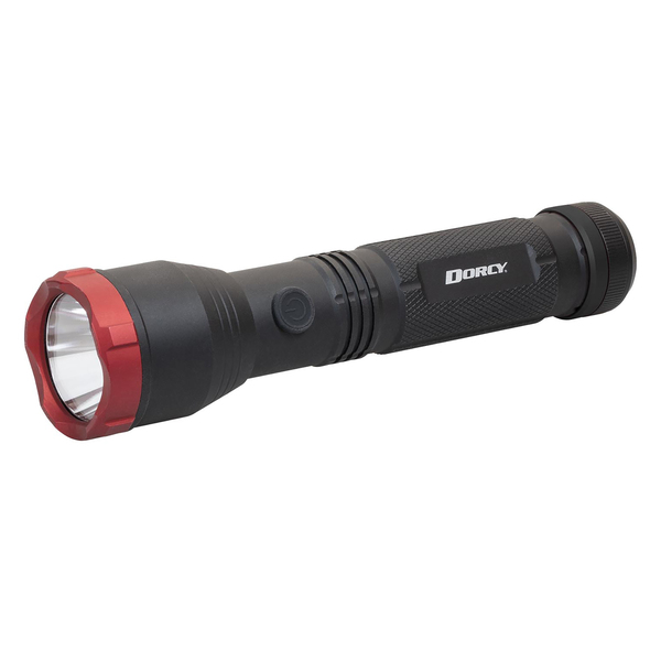 Dorcy 41-4331 Ultra HD Series LED 800-Lumen Aluminum Flashlight with 3 Modes, TrueSpot Reflector, Weather-Resistant, Battery Powered