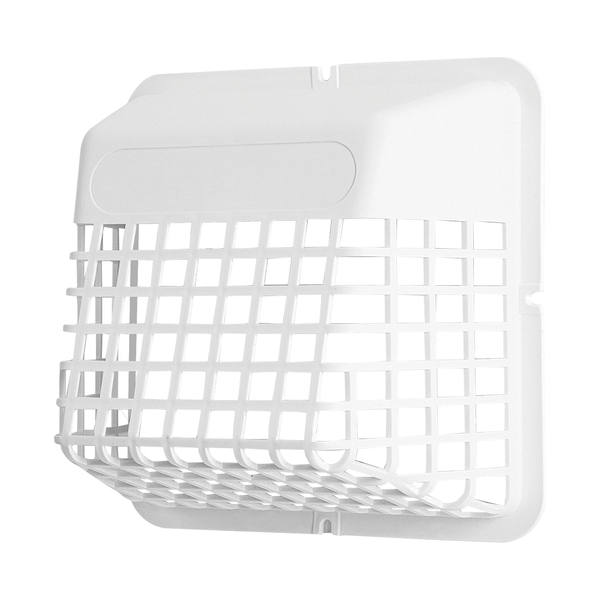 Deflecto UBGWL-A Universal Bird Guard for 4-In. Clothes Dryer Vent or 3-In. Bathroom Exhaust Vent (White)