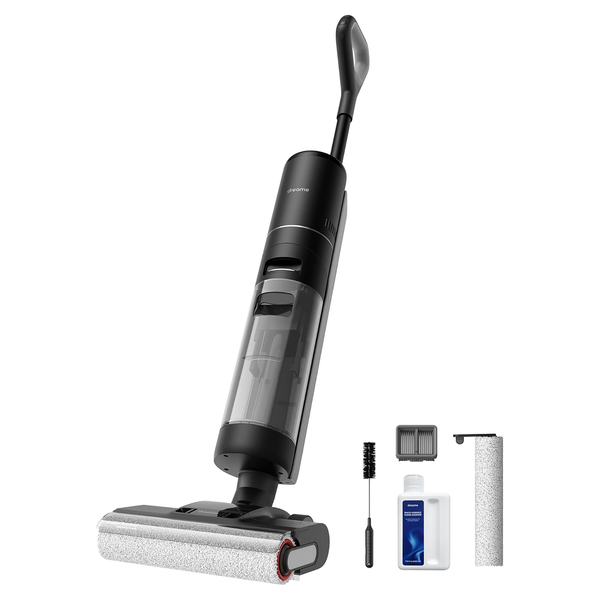 Dreame H-12Dual H12 Dual Vacuum and Mop, 4-in-1 Cordless Cleaner for Hard Multi-Surfaces, 1-Step Self-Cleaning with Hot Air Drying, 300 Watts