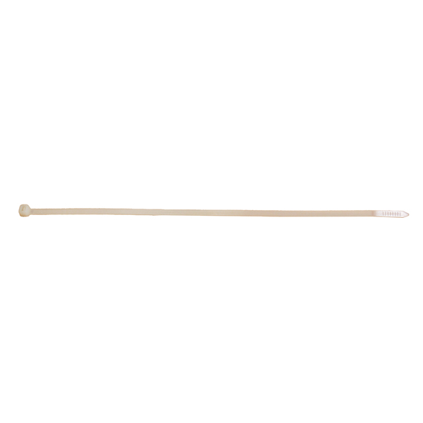 Eagle Aspen 500234 100-Pack 7.5-In. Nylon 6/6 Standard Cable Ties, 50-Lb. Tensile Strength, UL Rated for Indoor Use, Natural (11 In.)