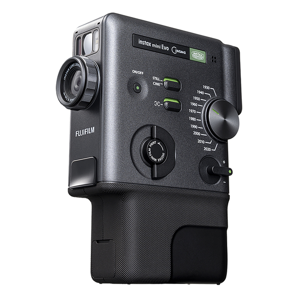 FUJIFILM 16956043 instax mini Evo Cinema 3-in-1 Hybrid Instant Camera for Video, Still Images, and Smartphone Printer