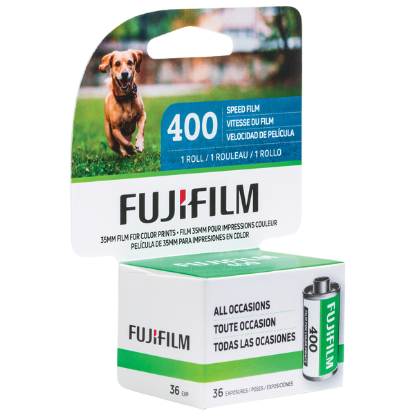 FUJIFILM 600022184 ISO 400 36-Exposure Color Negative Film (1 Pack)