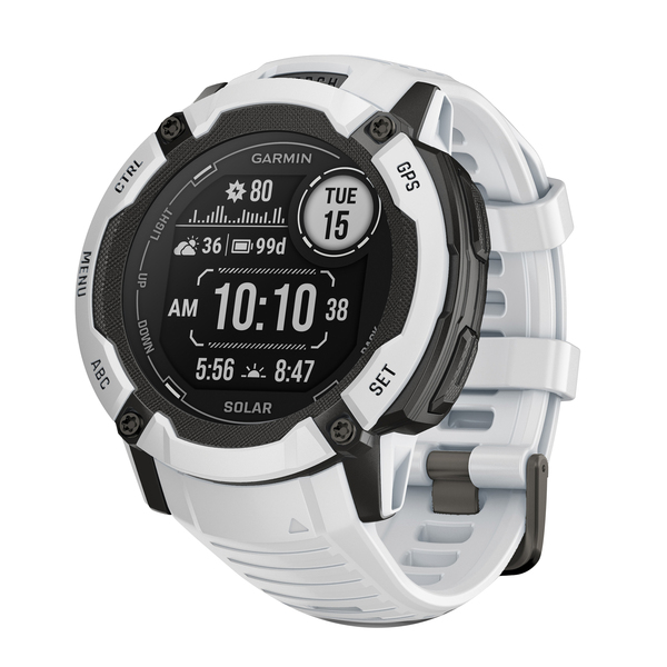 Garmin 010-02805-14 Instinct 2X Solar GPS Smartwatch with 50-mm Case, Bluetooth, Health/Fitness, LED Flashlight, Sports Apps