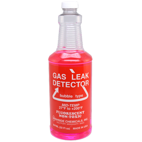 Highside Chemicals 23032 Mid-Temp Gas Leak Detector, 32-Oz. Sprayer Bottle