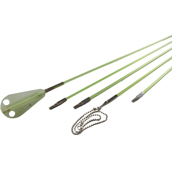 Labor Saving Devices 81-130 Creep-Zit FiberFuse 30-Ft. Wire-Running Rod Kit