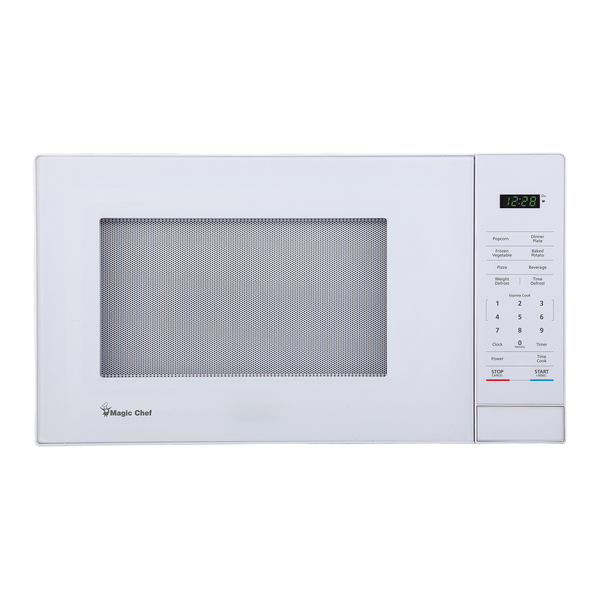 Magic Chef MC110MW 1.1-Cu. Ft. 1,000-Watt Digital Touch Countertop Microwave (White)