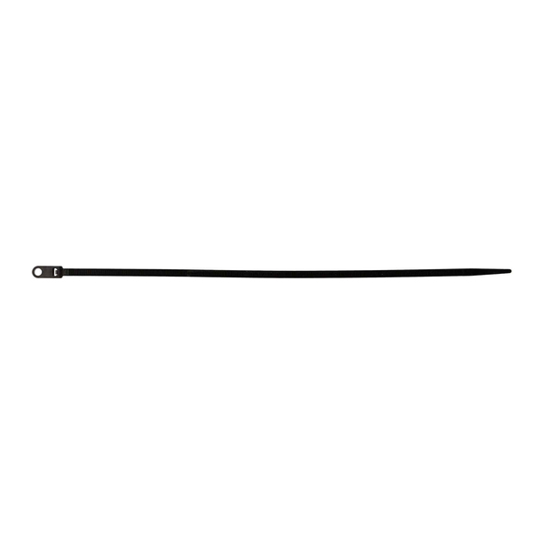 Install Bay BMCT11 Cable Ties with Mounting-Hole Screw-Down Head, 50-Lb. Tensile Strength, 100 Count (11 In.)