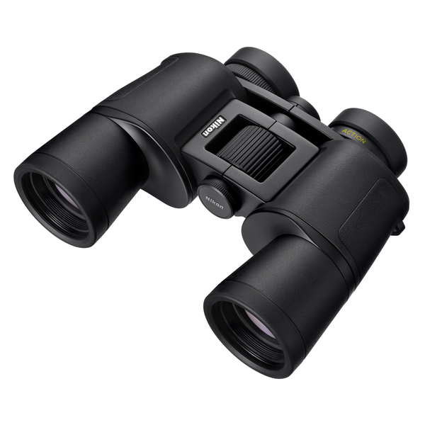 Nikon 16805 ACTION 8x42 Binoculars with Neck Strap, Case, and Caps for Birding, Hiking, Sports, Camping, Concerts, and All-Purpose Use