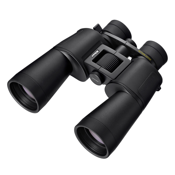 Nikon 16811 ACTION ZOOM 10-22x50 Binoculars with Neck Strap, Case, and Caps for Birding, Hiking, Sports, Camping, Concerts, and All-Purpose Use