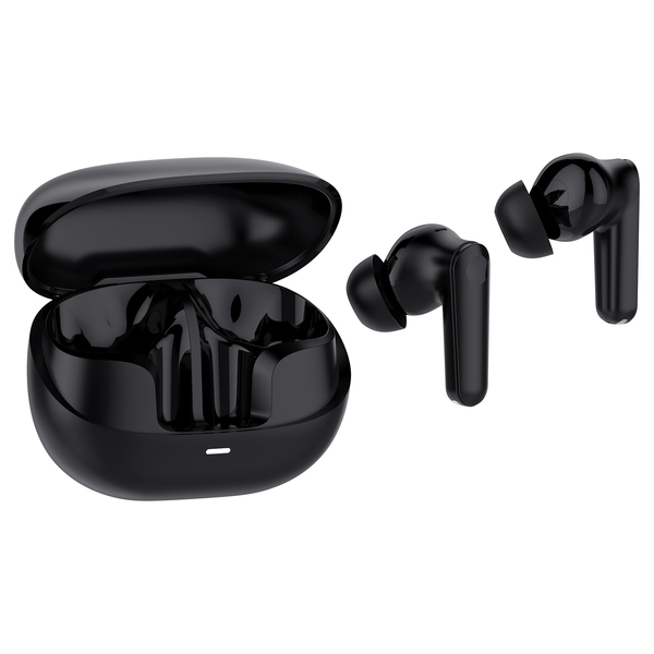 Pioneer BUDS01-BK BUDS01 TWS Bluetooth In-Ear Earphones with Mics, On-Ear Controls, Charging Case, up to 30 Hours of Play Time