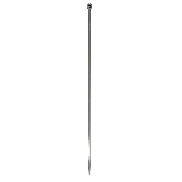 ProBrand CABTIE840GR 100-Pack 8-In. Nylon 6/6 Standard Cable Ties, 50-Lb. Tensile Strength, Temperature-Rated -40deg F to 185deg F