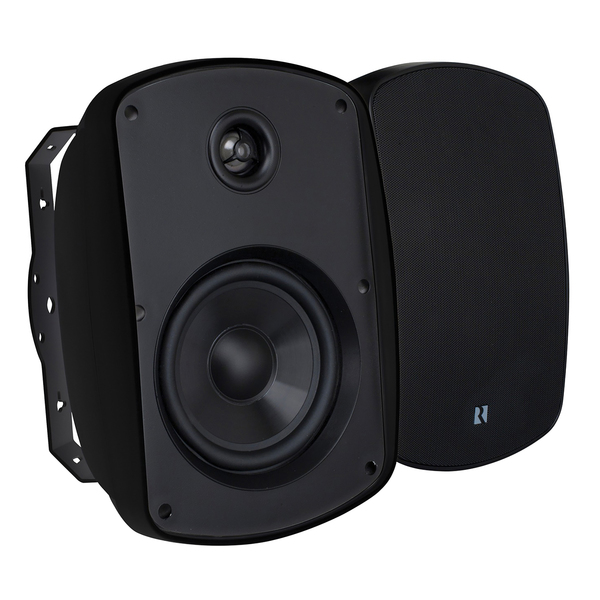 Russound 5B65mk2-B 6.5-In. 150-Watt Acclaim 5 Series OutBack MK2 2-Way Outdoor Speaker Pair with IMPP Cone Woofer and Teteron Tweeter, 8 Ohms (Black)