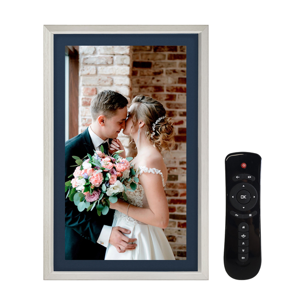 eco4life CPF2210 21.5-In. Wi-Fi 1080p Full-HD Digital Art Photo Frame with Dual Speakers and Remote, CPF2210