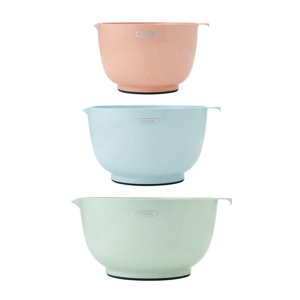 Farberware 5316781 Classic Wheat-Fill Mixing Bowls, Set of 3