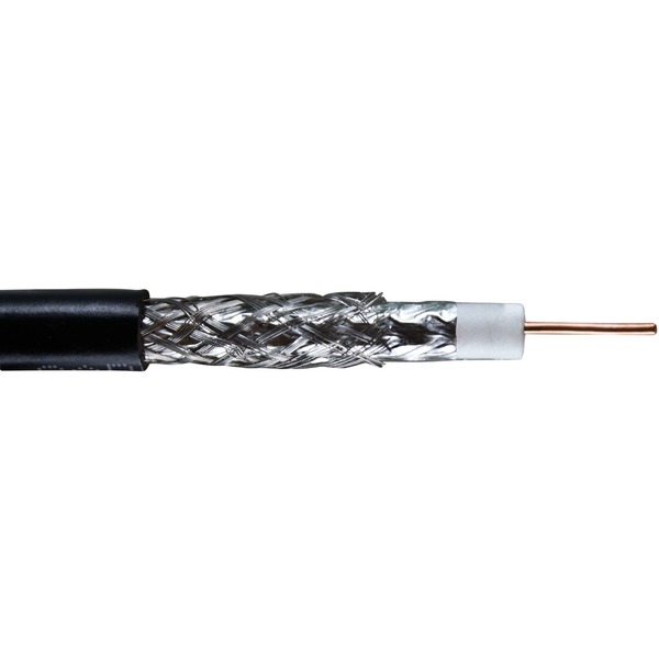 Vericom XRG06-02404 RG6 CCS Dual-Shield Coaxial Cable, 1000ft