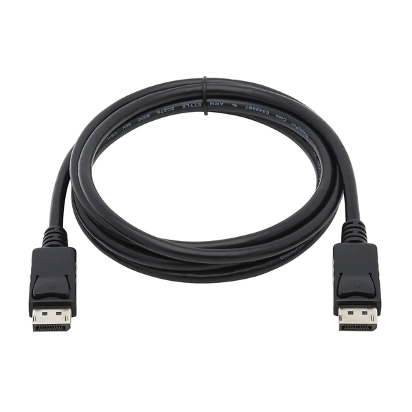 Tripp Lite by Eaton P580-010 4K at 60 Hz DisplayPort 1.2 Male/Male Cable with Latches, Black (10 Ft.)
