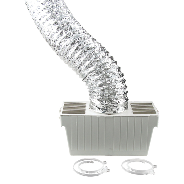 Deflecto LTF Supurr-Flex Indoor Dryer Vent Lint Trap Kit