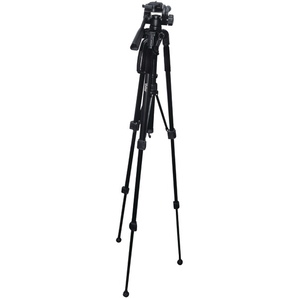 Vivitar VIV-VPT-2457 Professional Tripod with 3-Way Fluid Pan Head (57 In.)